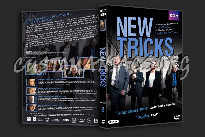 New Tricks: Seasons 1-5 dvd cover