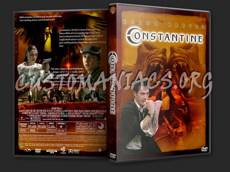 Constantine dvd cover