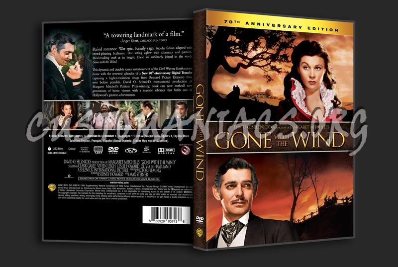 Gone With The Wind dvd cover