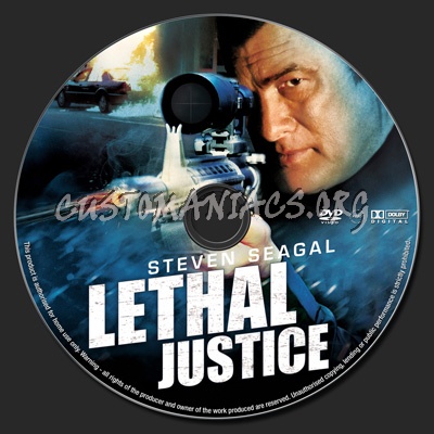 Lethal Justice dvd label