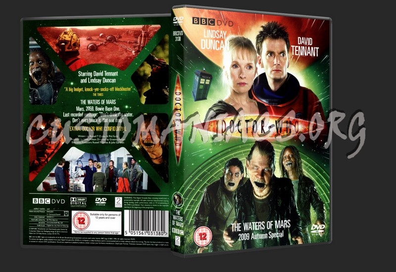 Doctor Who: The Waters Of Mars dvd cover