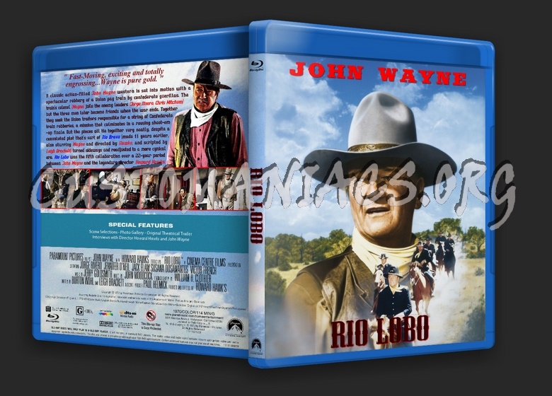 Rio Lobo blu-ray cover