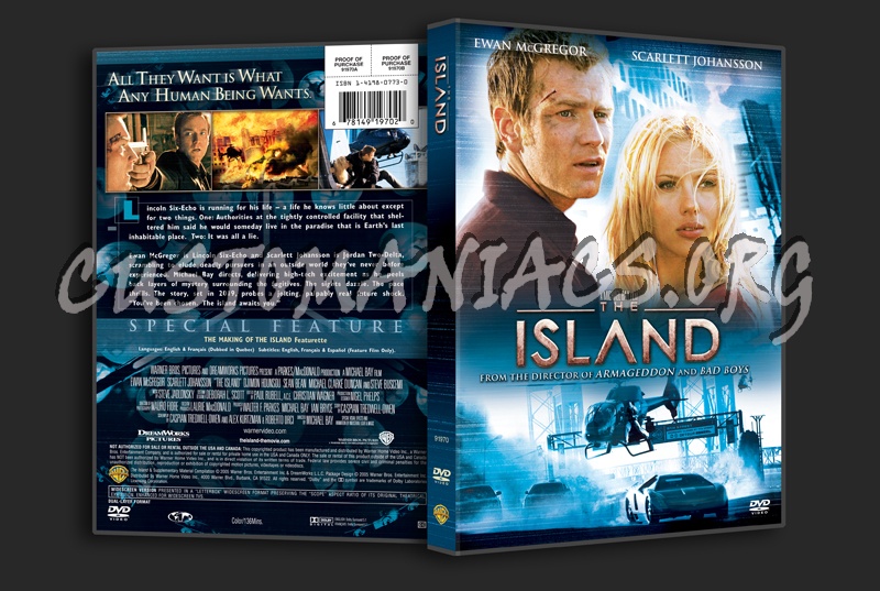 The Island dvd cover