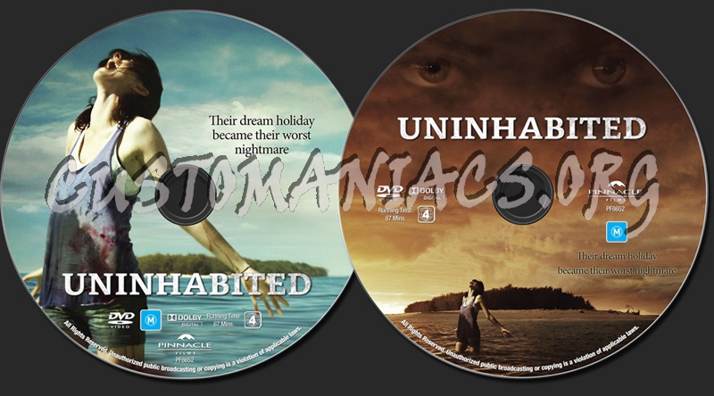 Uninhabited dvd label