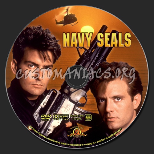 Navy Seals dvd label