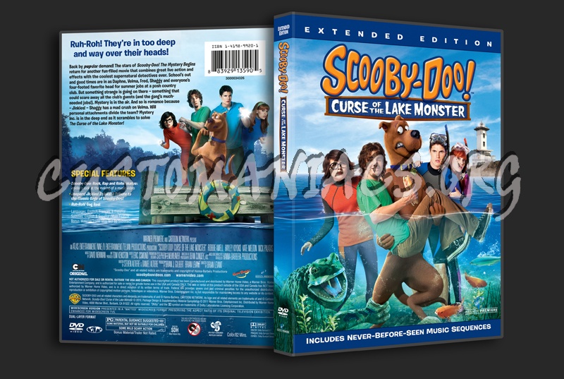 Scooby-Doo! Curse of the Lake Monster dvd cover