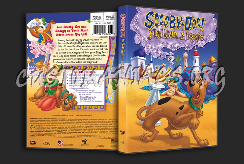 Scooby-Doo! in Arabian Nights dvd cover