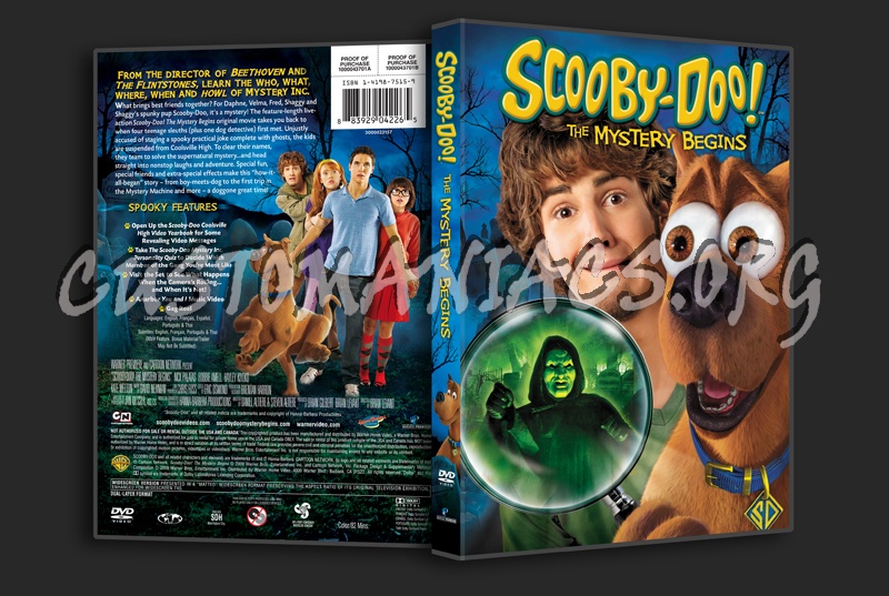 Scooby-Doo! The Mystery Begins dvd cover