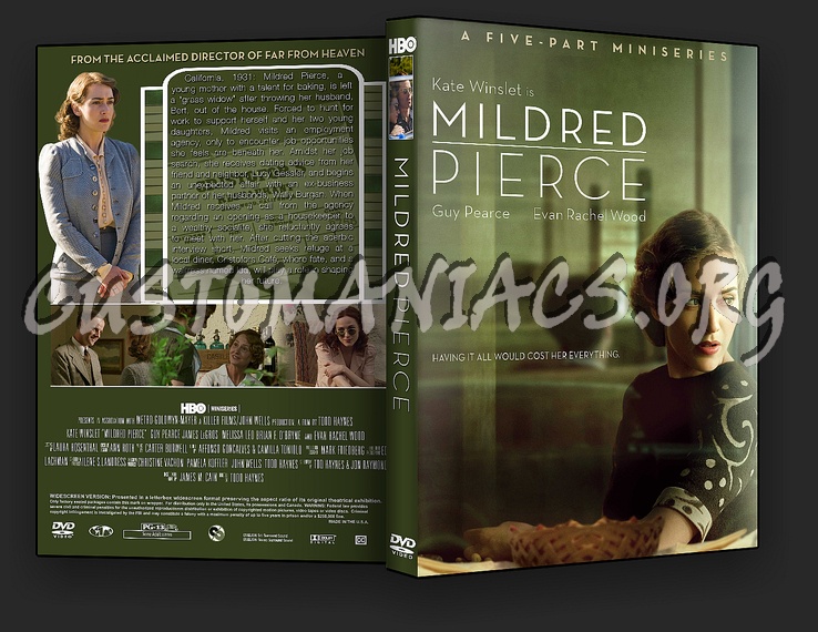 Mildred Pierce dvd cover