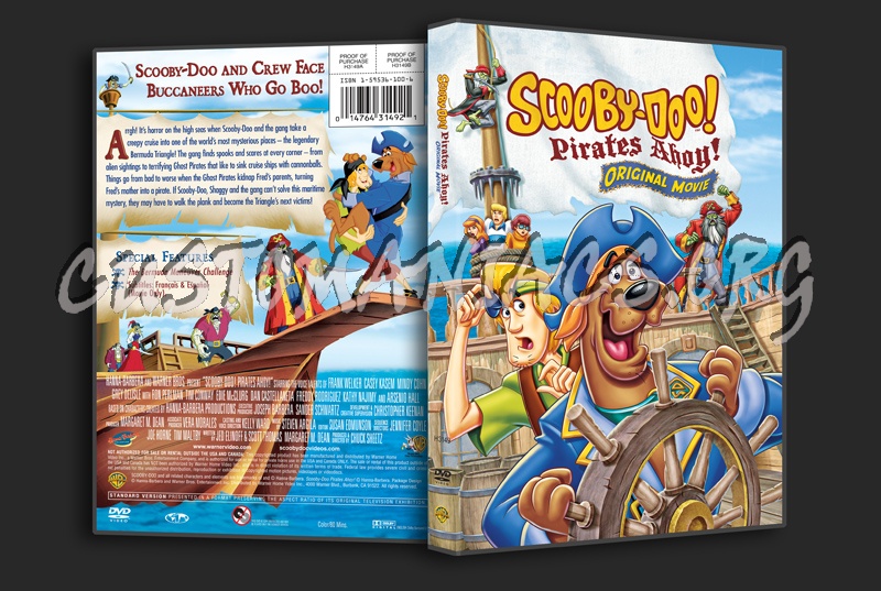 Scooby-Doo! Pirates Ahoy dvd cover