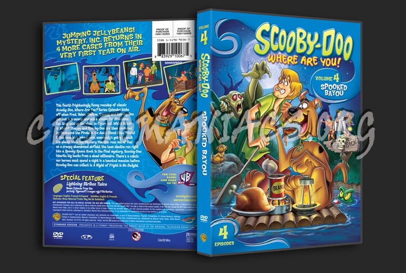 Scooby-Doo Where Are You! Volume 4 dvd cover