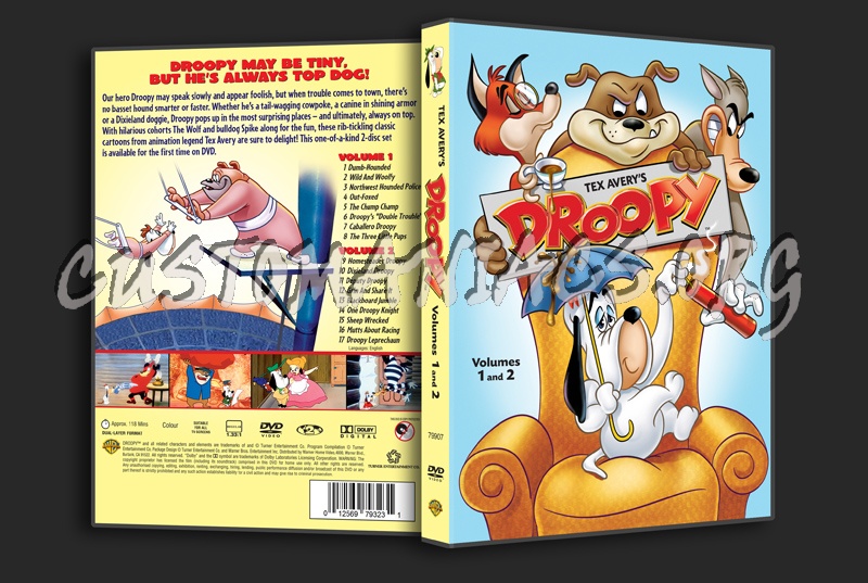 Droopy vol. 1 & 2 dvd cover