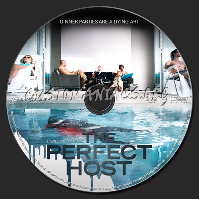 The Perfect Host dvd label