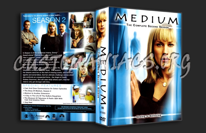 Medium Season 2 dvd cover