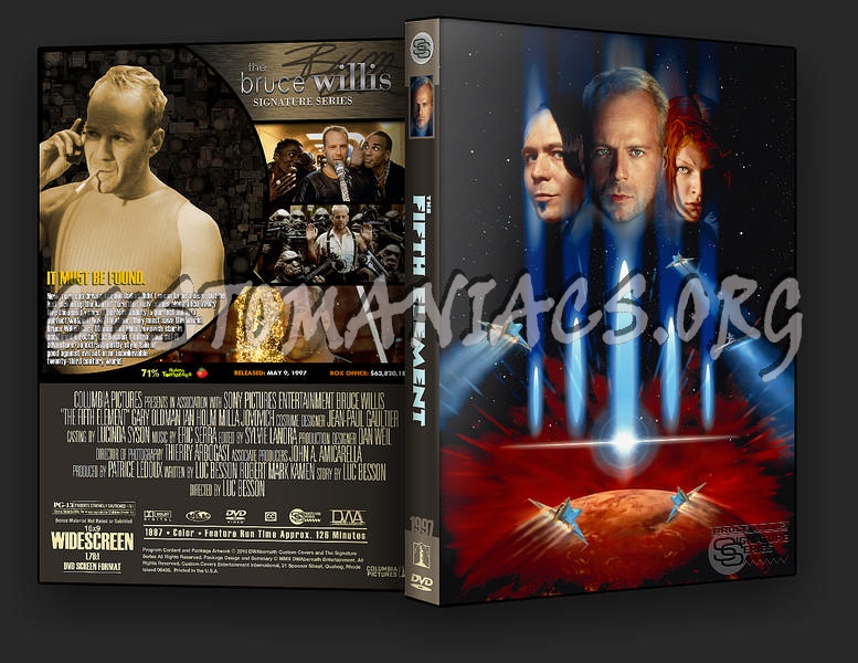 The Fifth Element dvd cover