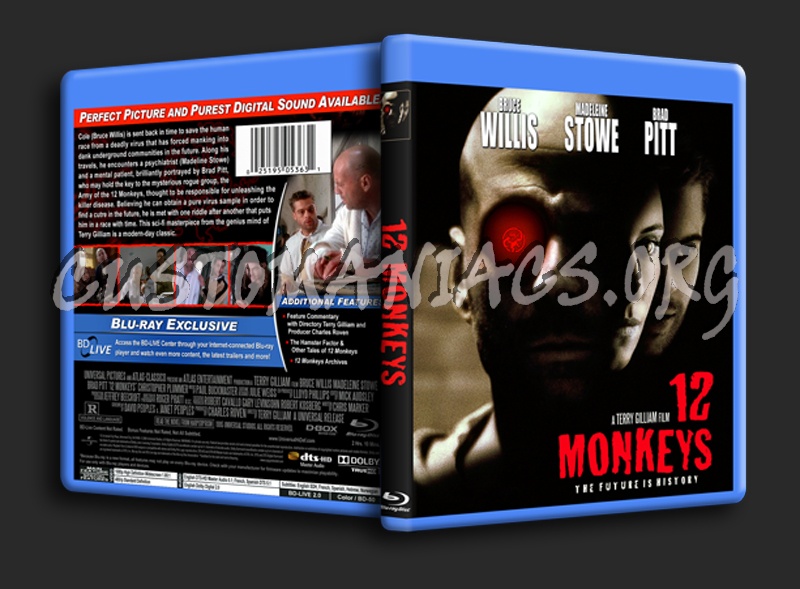 12 Monkeys blu-ray cover