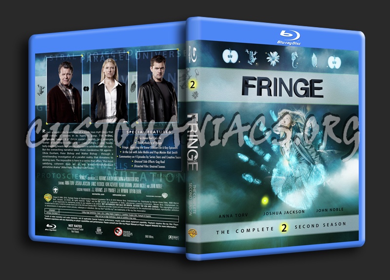 Fringe - Season 2 blu-ray cover
