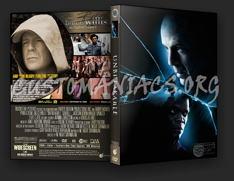 Unbreakable dvd cover