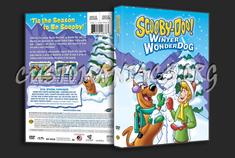 Scooby-Doo! Winter Wonderdog dvd cover