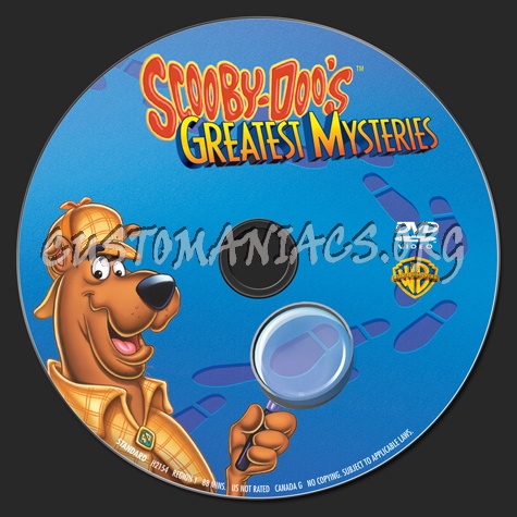 Scooby-Doo's Greatest Mysteries dvd label