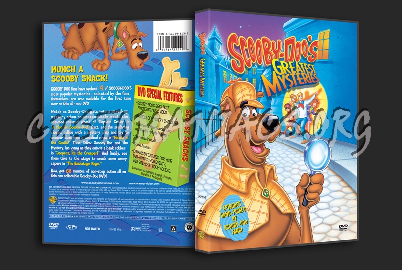 Scooby-Doo's Greatest Mysteries dvd cover