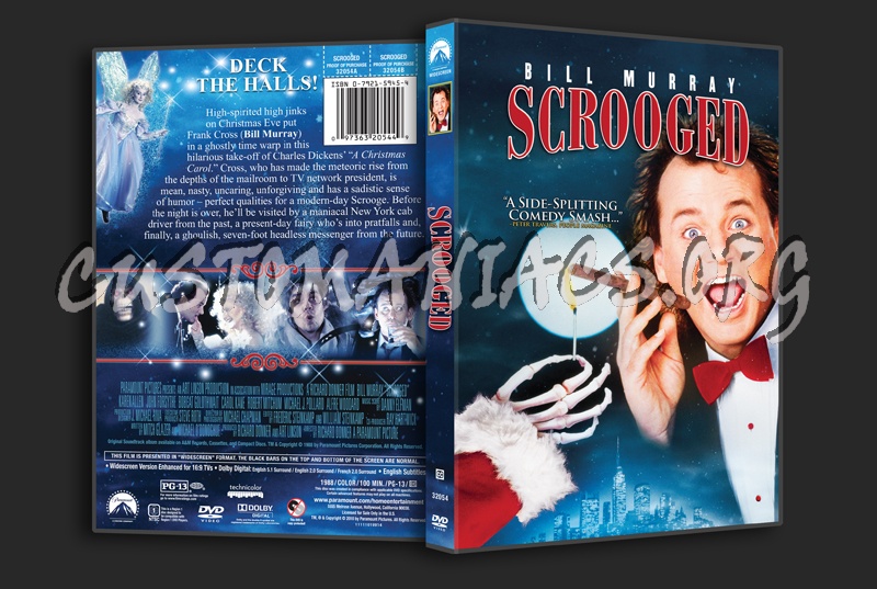 Scrooged dvd cover