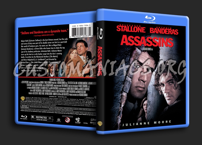 Assassins blu-ray cover