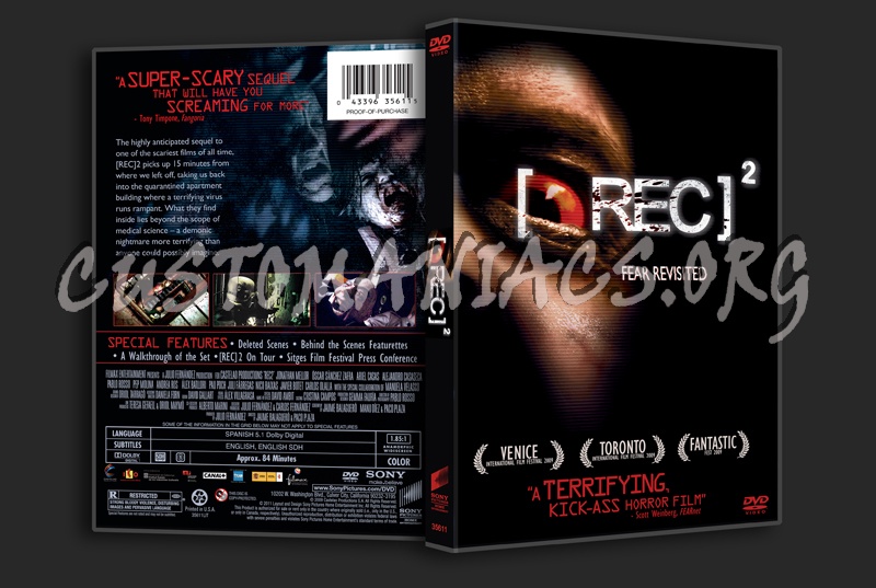 [Rec]   (REC 2) dvd cover