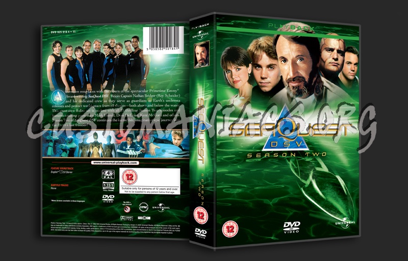 SeaQuest DSV Season 2 dvd cover