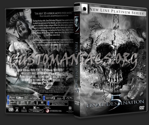 Final Destination 5 dvd cover