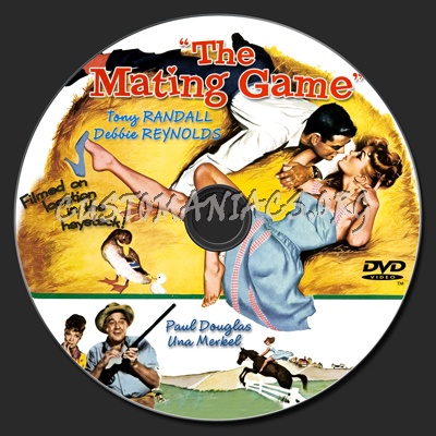 The Mating Game (1959) dvd label