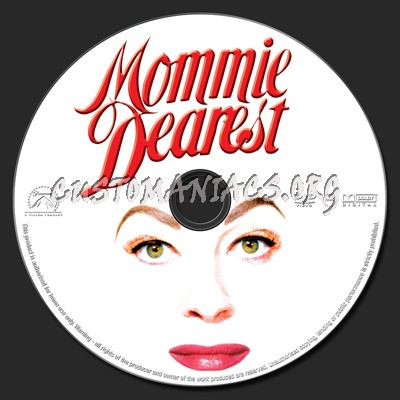 Mommie Dearest dvd label