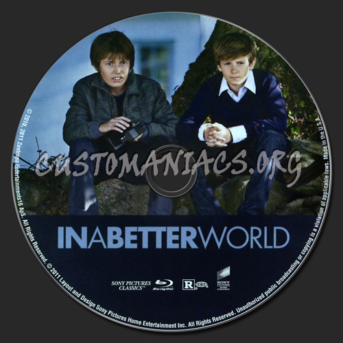 In A Better World blu-ray label
