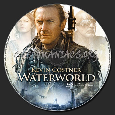 Waterworld blu-ray label