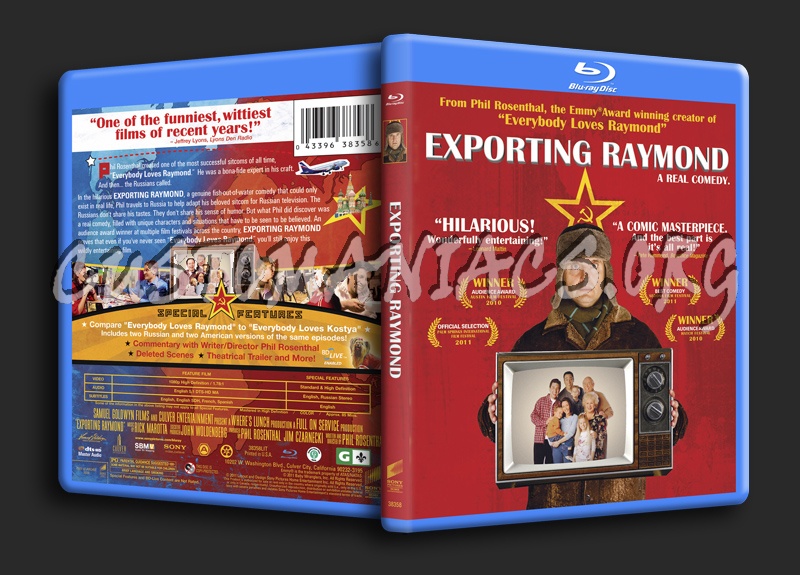 Exporting Raymond blu-ray cover
