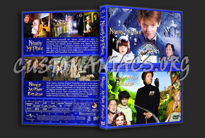 Nanny McPhee Double Feature dvd cover