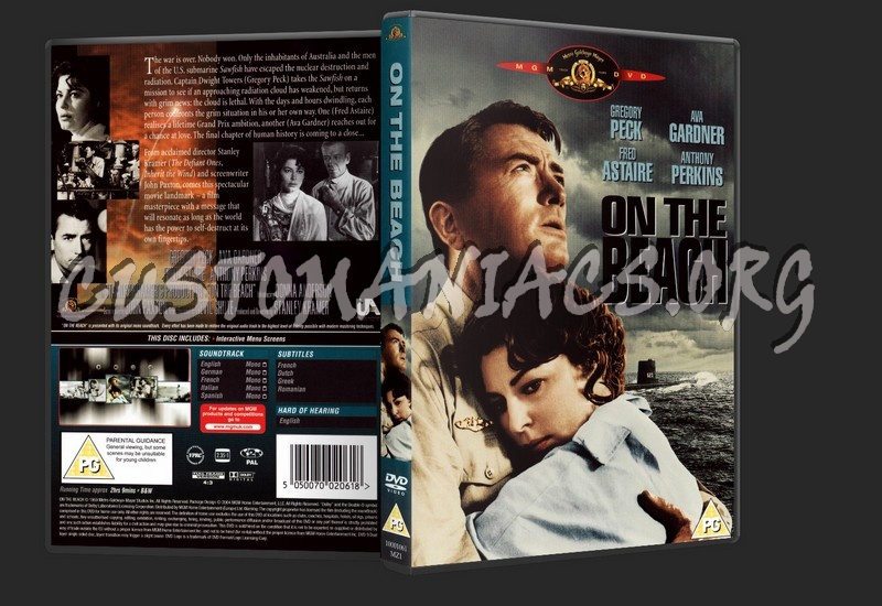 On The Beach (1959) dvd cover