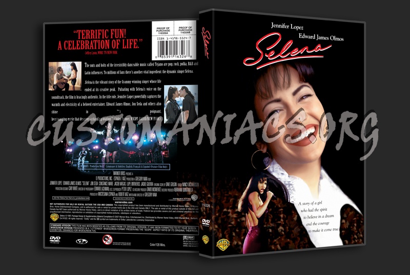 Selena dvd cover