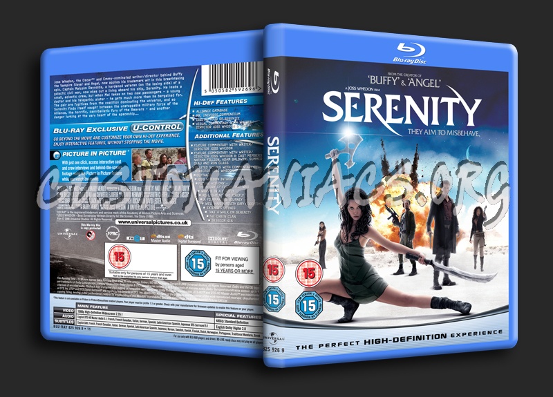 Serenity blu-ray cover