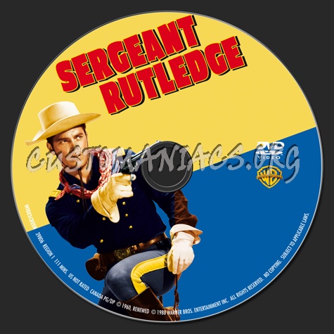 Sergeant Rutledge dvd label