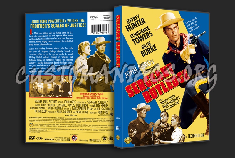 Sergeant Rutledge dvd cover