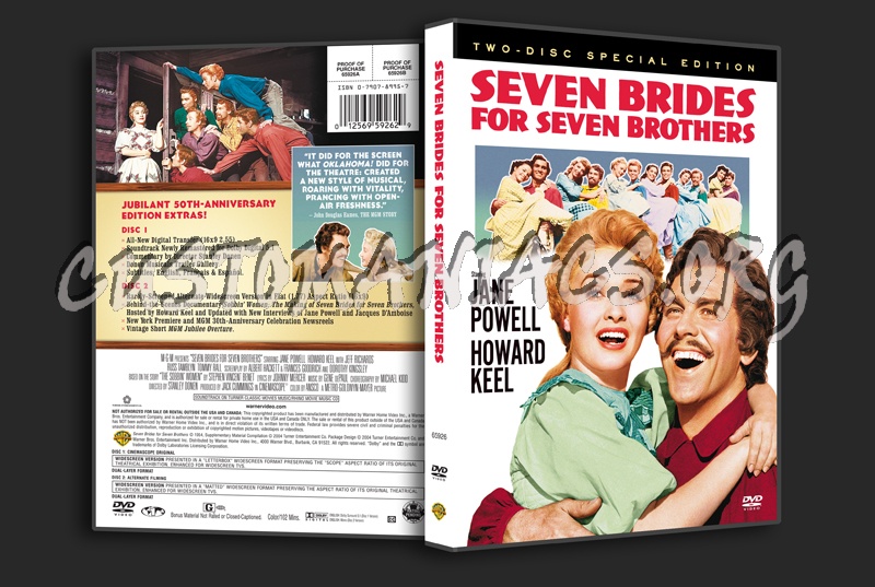 Seven Brides for Seven Brothers dvd cover