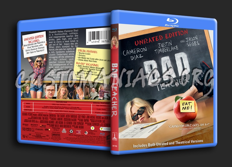 Bad Teacher blu-ray cover