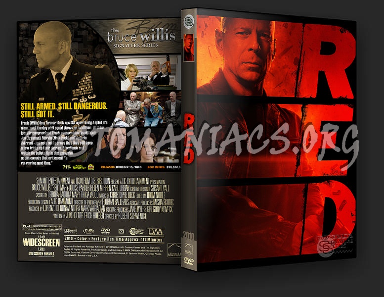 Red dvd cover