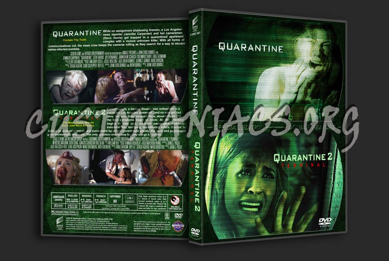 Quarantine Double Feature dvd cover