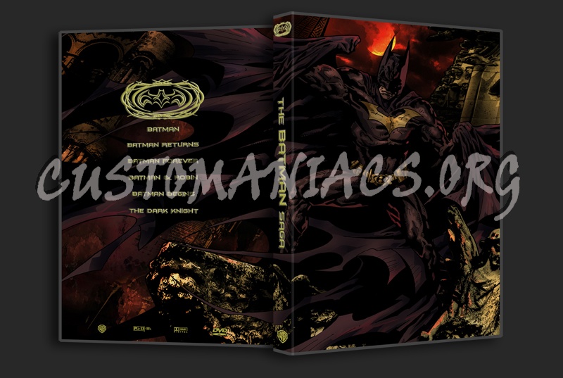 The Batman Saga dvd cover