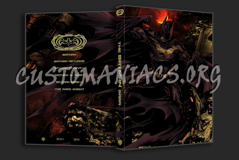 The Batman Saga dvd cover