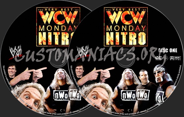 The Very Best of WCW Monday Nitro dvd label