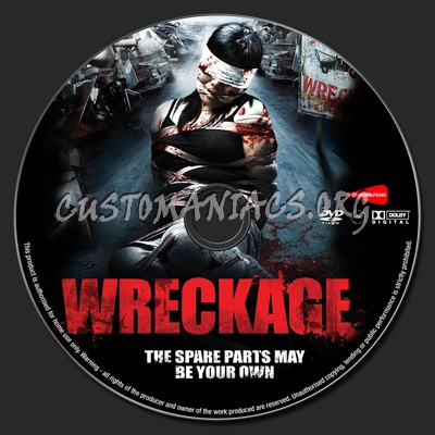 Wreckage dvd label