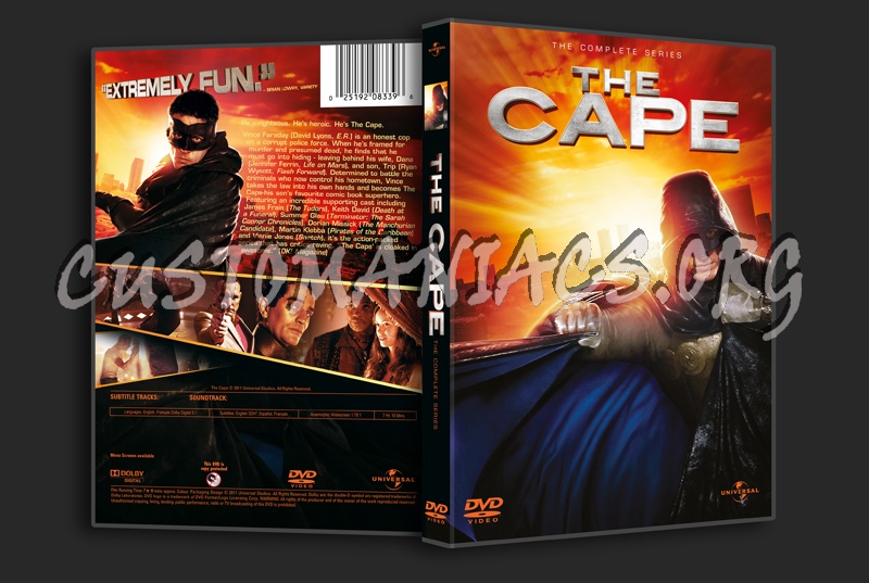 The Cape The Complete Series dvd cover